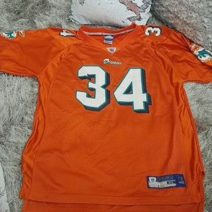NFL Dolphins jersey.
